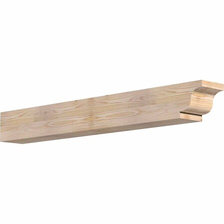 Ekena Millwork Newport Smooth Rafter Tail, Douglas Fir, 5 1/2"W x 6"H x 48"L RFT06X06X48NEW00SDF